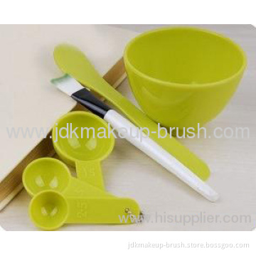 Professional Facial Mask Brush Set With Bowl 